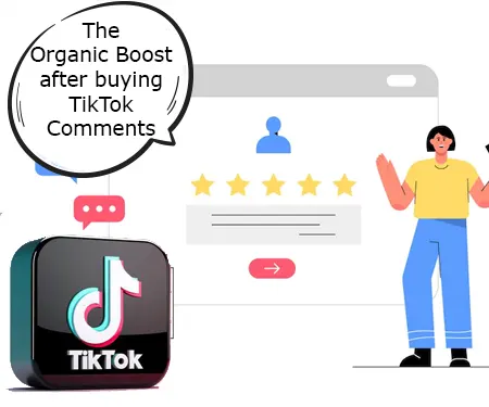 Organic Boost after Buy TikTok Real Comments