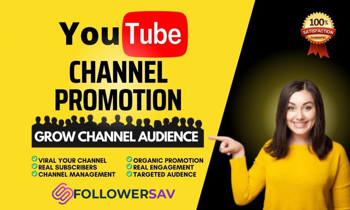 organic YouTube channel promotion to go viral