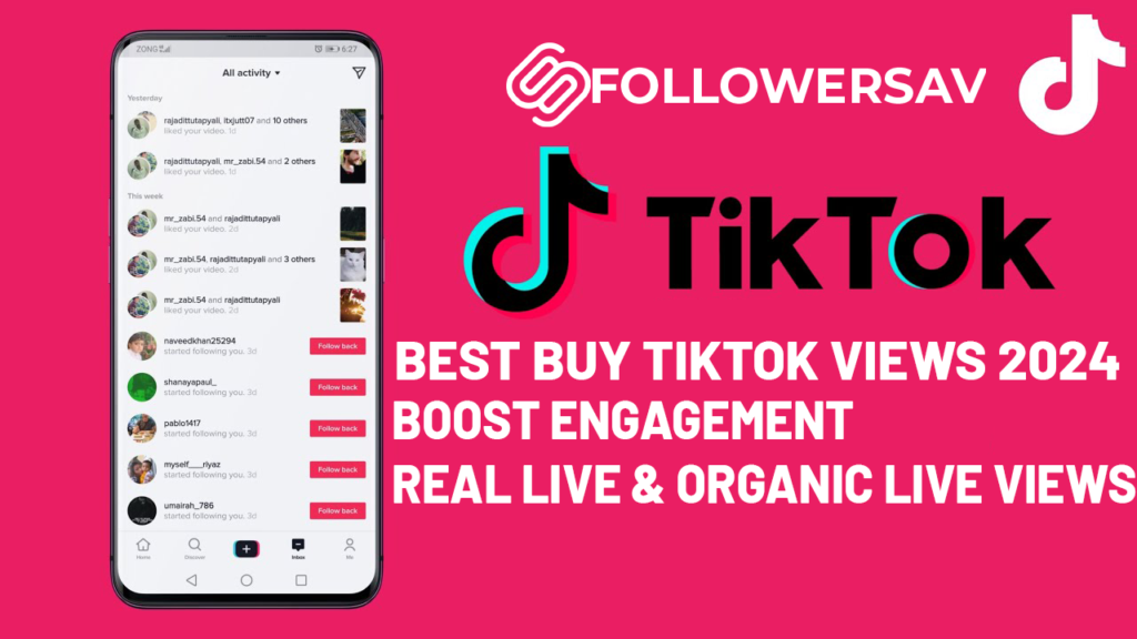 Best Buy TikTok Views 2024: Boost Real Live & Organic Live Views