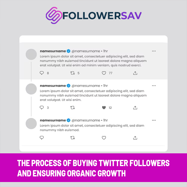The Process of Buying Twitter Followers and Ensuring Organic Growth